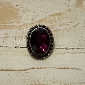 Purple Gemstone Ginger Snap